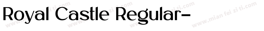 Royal Castle Regular字体转换